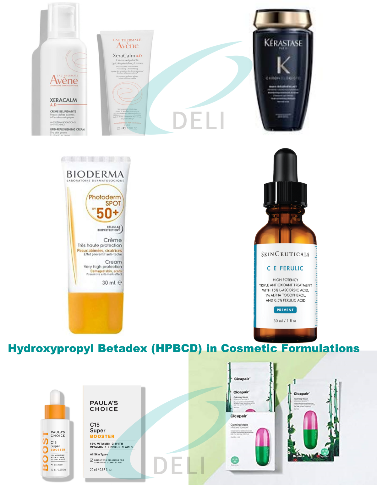 Aplikasi lanjut HydroxypropylyL Betadex (HPBCD) ing formulasi kosmetik: Mekanisme, keuntungan, lan conto produk komersial