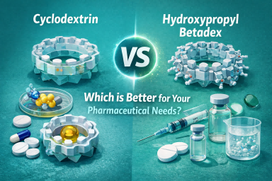 Cyclodextrin vs Hydroxypropyl Betadex: Endi sing Luwih Apik kanggo Kebutuhan Farmasi Sampeyan?