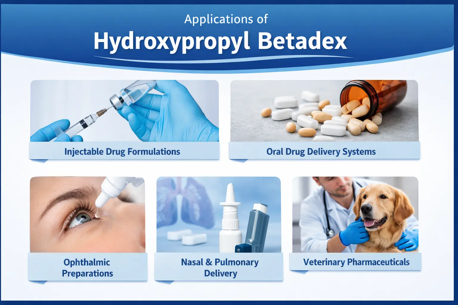 HPβCD Applications